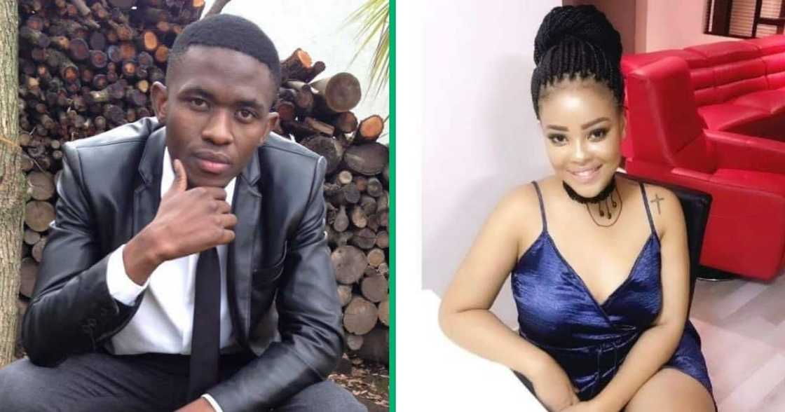 Collage image of convicted killer Sandile Mantsoe and his victim Karabo Mokoena Collage image of convicted killer Sandile Mantsoe and his victim Karabo Mokoena
