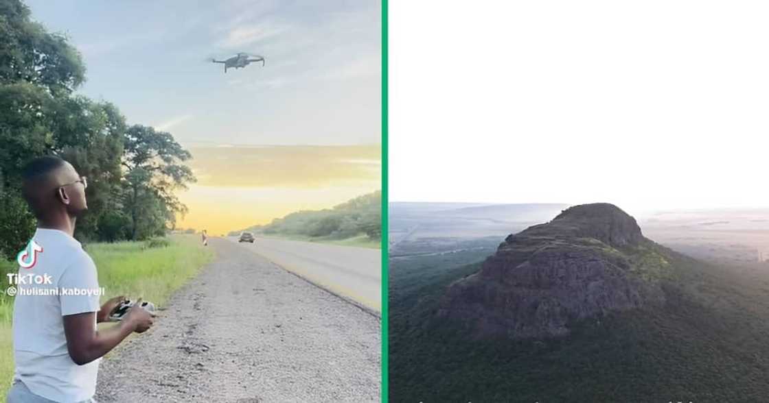 A South African adventurer delved into Modimolle Mountain using his drone A South African adventurer delved into Modimolle Mountain using his drone