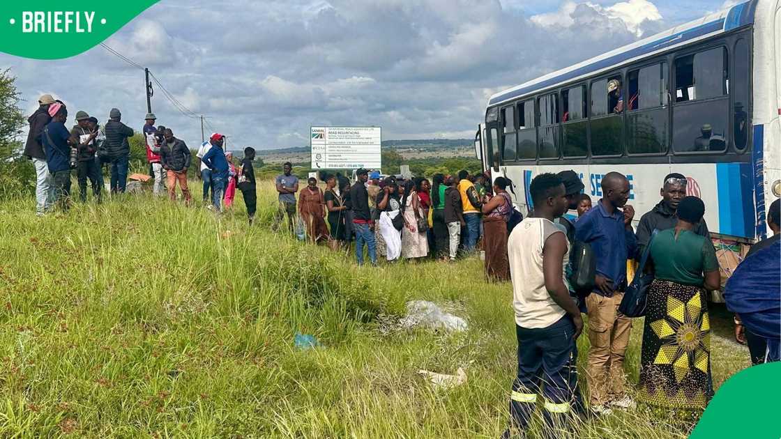 117 people were found aboard the 65-seater bus