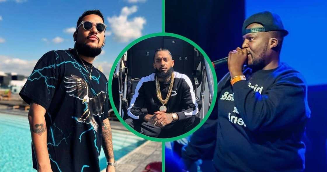 AKA threw shade at X for not honouring Nipsey Hussle AKA threw shade at X for not honouring Nipsey Hussle