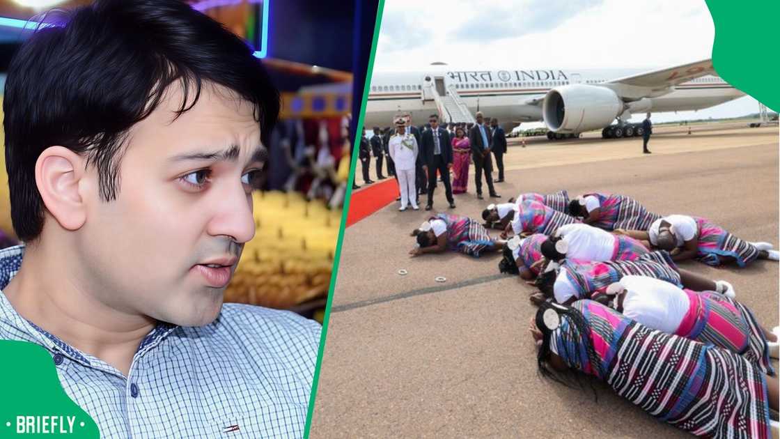 A photo went viral on X.