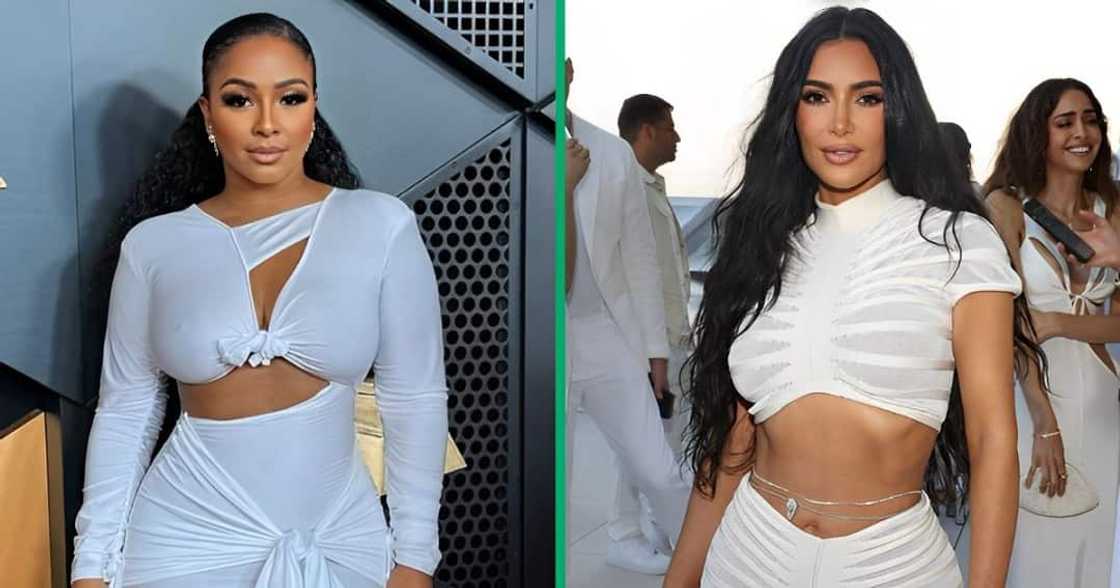 Boity Thulo shared photos after meeting Kim Kardashian Boity Thulo shared photos after meeting Kim Kardashian