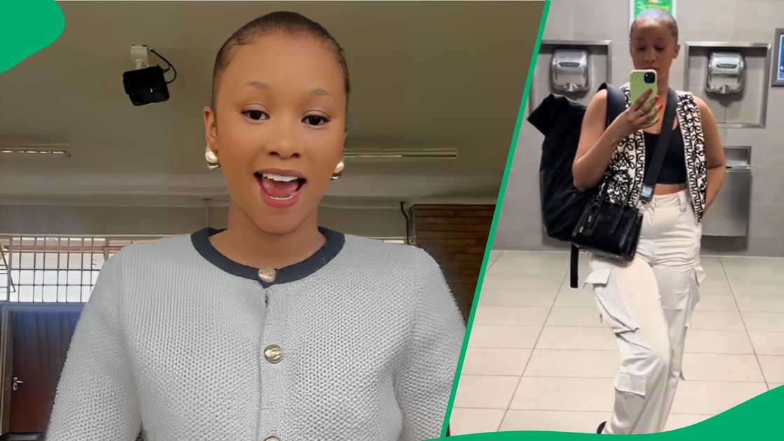 Social media users were motivated after seeing a lady in her thirties at university Social media users were motivated after seeing a lady in her thirties at university