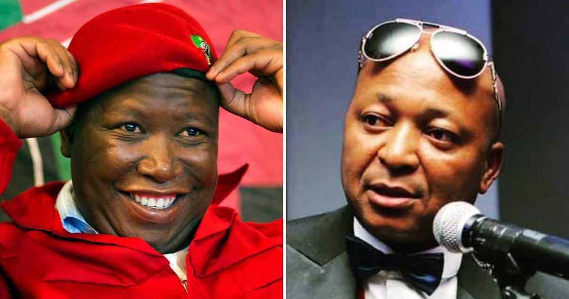 Julius Malema_Kenny Kunene Julius Malema_Kenny Kunene