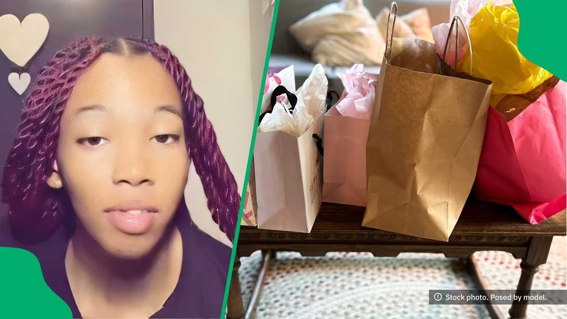 A student shared the gifts she got after passing matric.