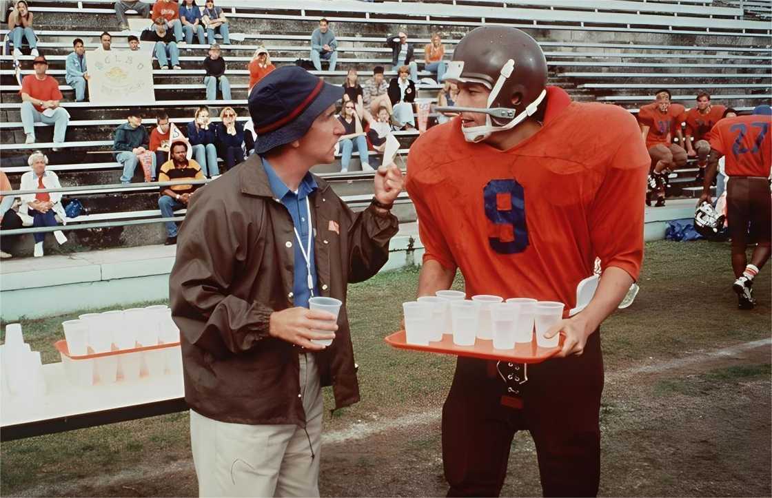 Adam Sandler and Henry Winkler Adam Sandler and Henry Winkler