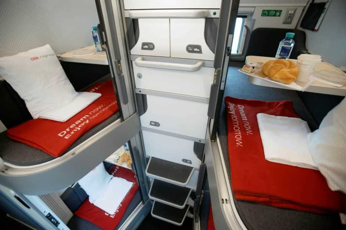 The new trains feature a modern design, more privacy and more shower facilities The new trains feature a modern design, more privacy and more shower facilities