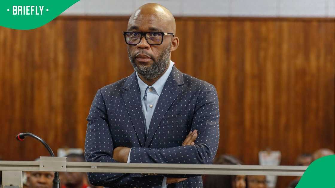 Vusimuzi Cat Matlala appearing at the Alexandra Magistrate's Court Vusimuzi Cat Matlala appearing at the Alexandra Magistrate's Court