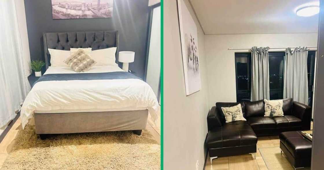 A young man wowed Mzansi with his stunning apartment on Facebook. A young man wowed Mzansi with his stunning apartment on Facebook.