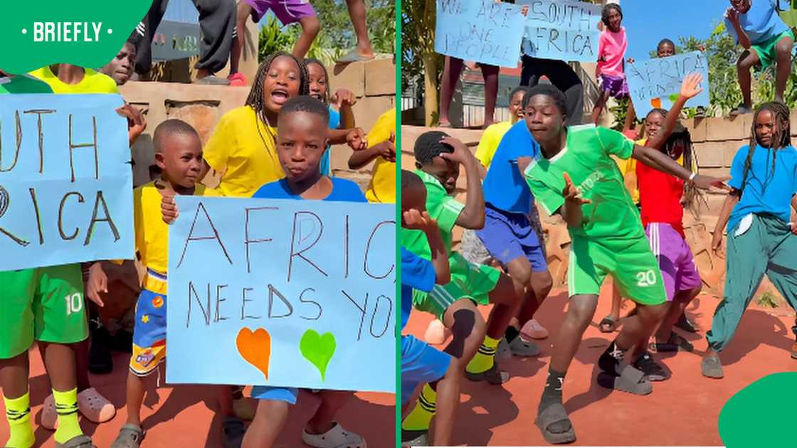 Uganda's Ghetto Kids shared a message of African unity for South Africa Uganda's Ghetto Kids shared a message of African unity for South Africa