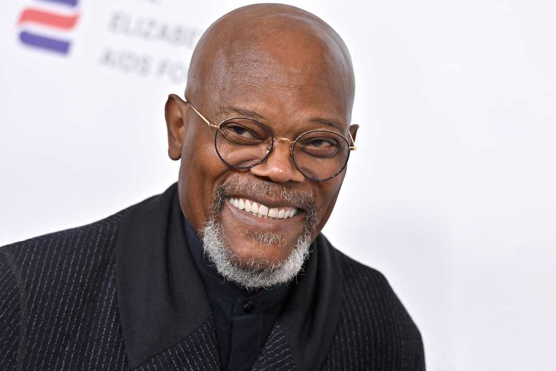 Samuel L. Jackson at The Beverly Hills Hotel