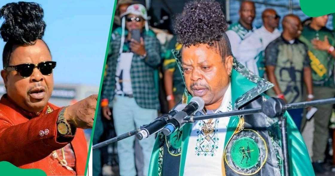 Papa Penny has joined the NCOP as an MK Party member. Papa Penny has joined the NCOP as an MK Party member.