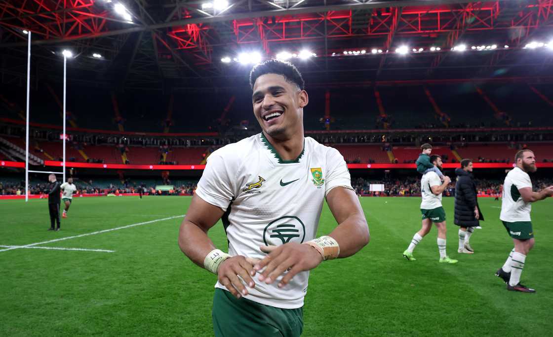 Sacha Feinberg-Mngomezulu, South Africa, Springboks Sacha Feinberg-Mngomezulu, South Africa, Springboks