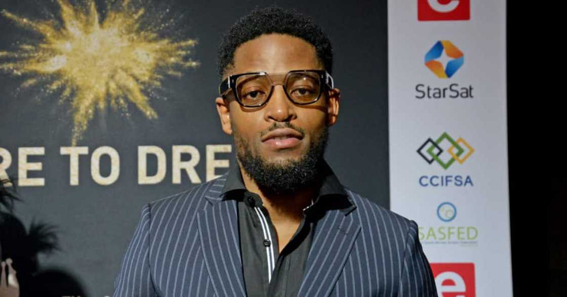 Netizens reacted to Prince Kaybee's winter look. Netizens reacted to Prince Kaybee's winter look.
