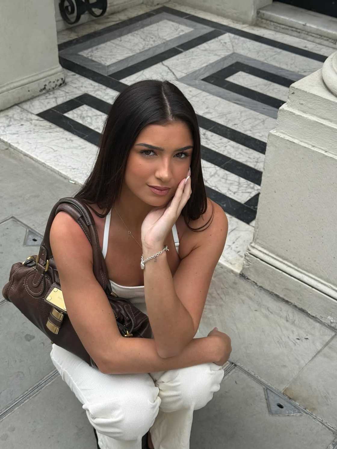 Social media users flooded the comments with hilarious advice, telling her to announce her arrival first Social media users flooded the comments with hilarious advice, telling her to announce her arrival first