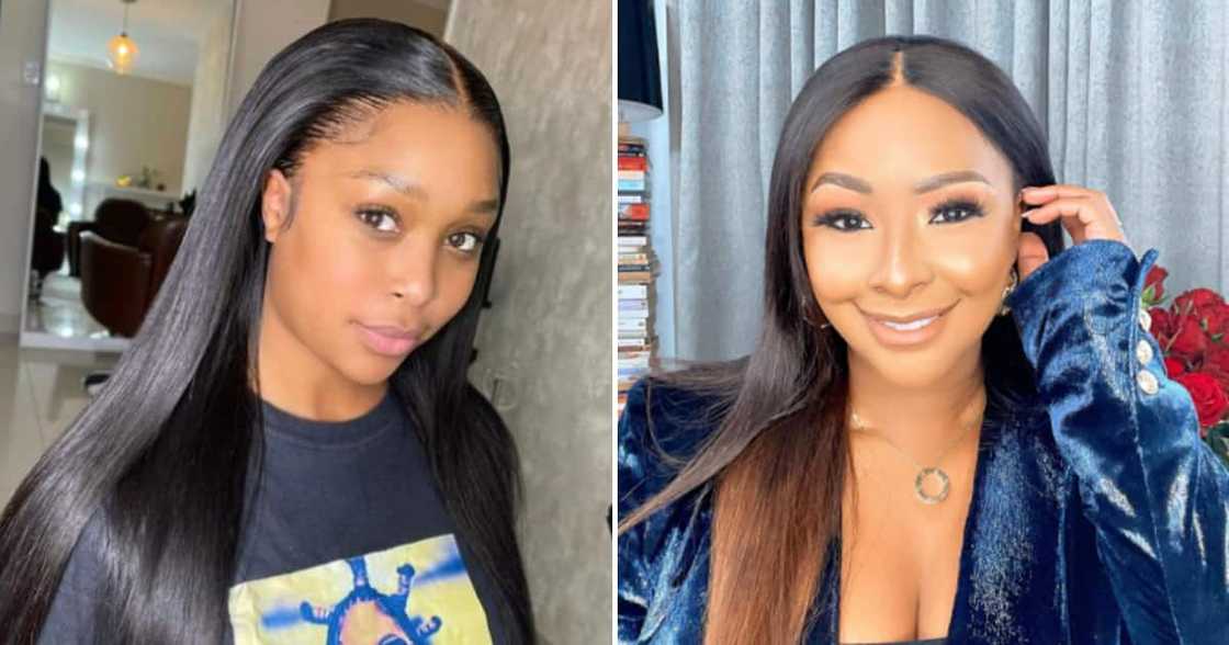Boity Thulo and Minnie Dlamini's Hilarious "Then vs Now" Snap Leaves Mzansi Rolling on the Floor Boity Thulo and Minnie Dlamini's Hilarious "Then vs Now" Snap Leaves Mzansi Rolling on the Floor