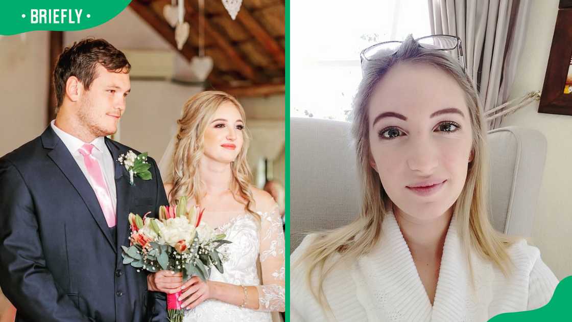 Marnus van der Merwe and his wife, Anika Marnus van der Merwe and his wife, Anika