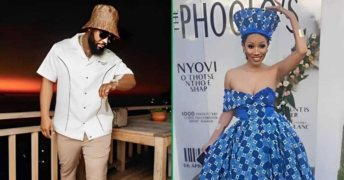 Cassper and his wife Pulane go way back. Cassper and his wife Pulane go way back.