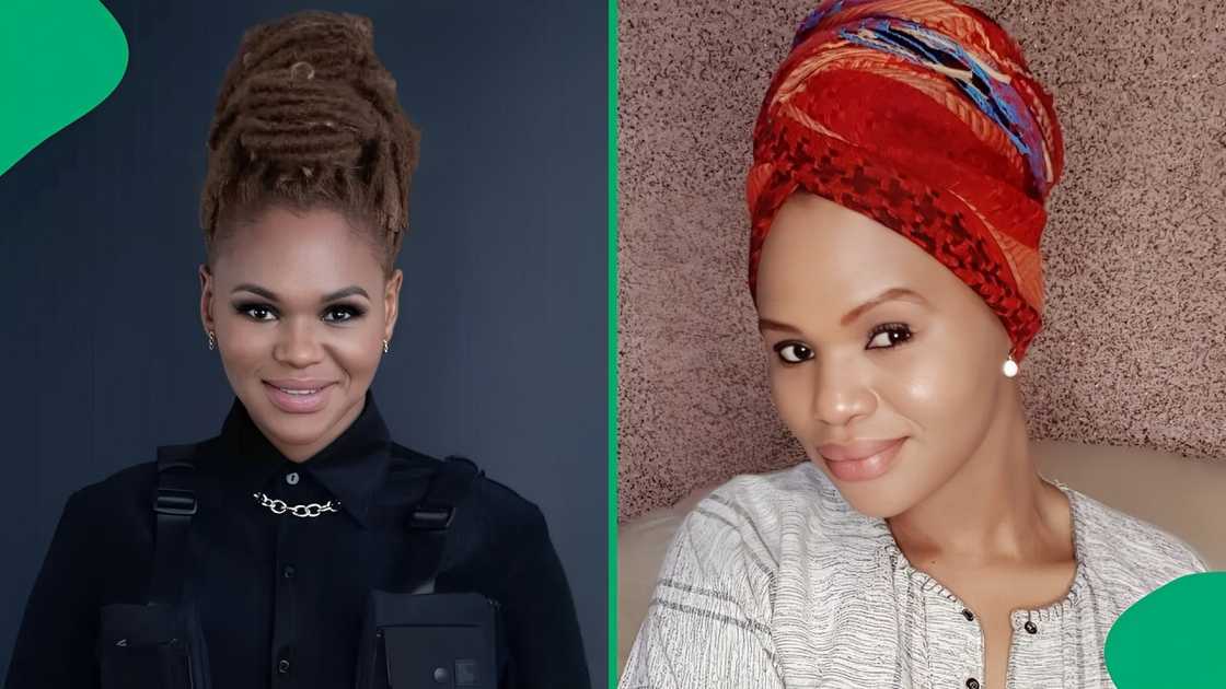 Thando Gumede shared her inspiring journey and spoke about 16 Days of Activism. Thando Gumede shared her inspiring journey and spoke about 16 Days of Activism.