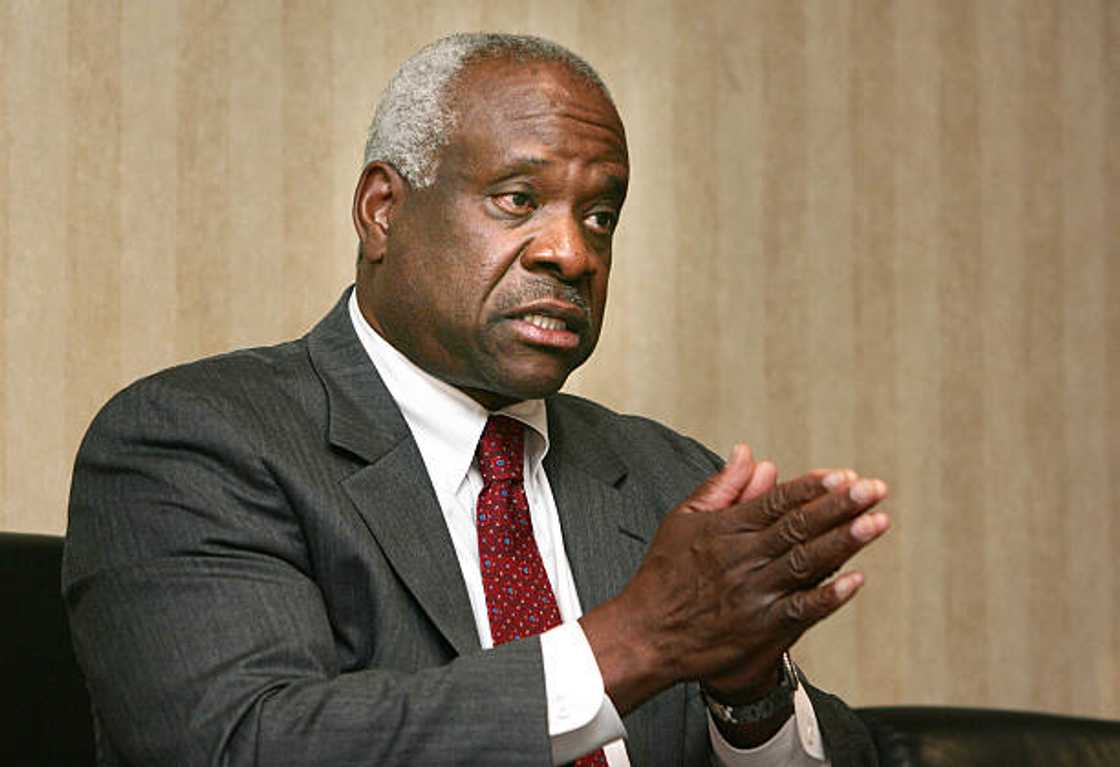 Justice Clarence Thomas in Washington, D.C., U.S. Justice Clarence Thomas in Washington, D.C., U.S.