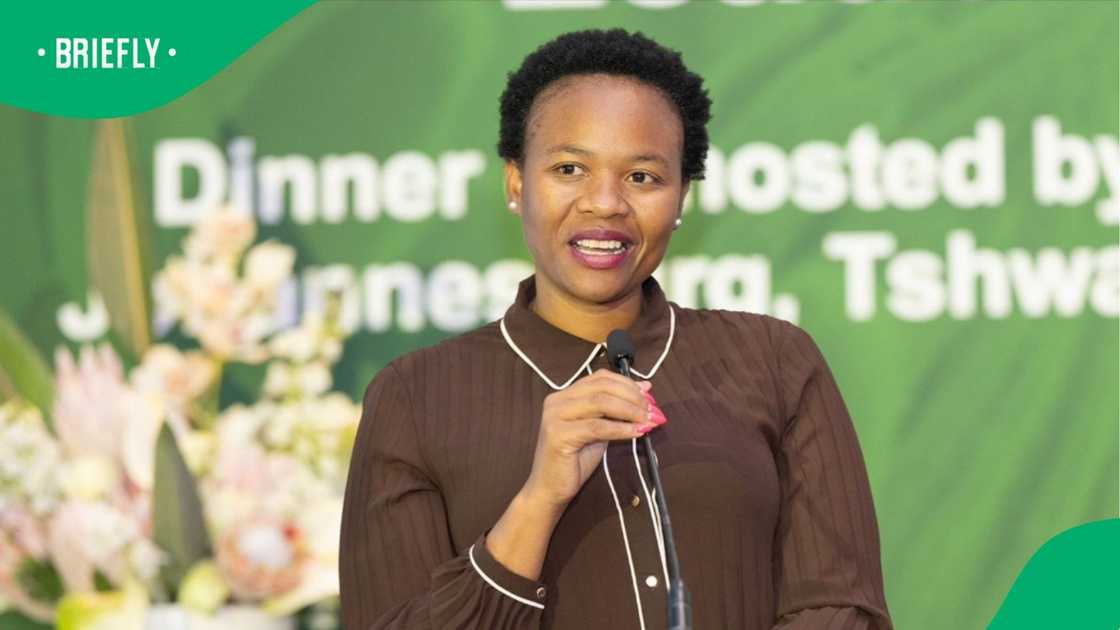 Dr Nasiphi Moya, the mayor of the City of Tshwane.