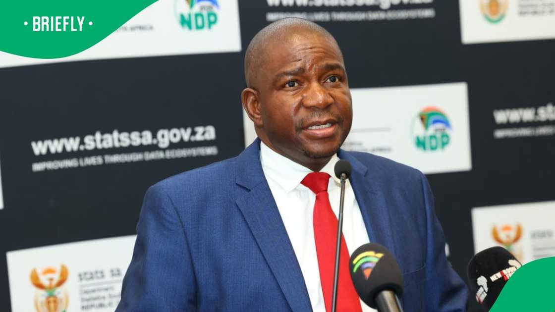 StatsSA CEO Risenga Maluleke revealed the latest unemployment stats StatsSA CEO Risenga Maluleke revealed the latest unemployment stats