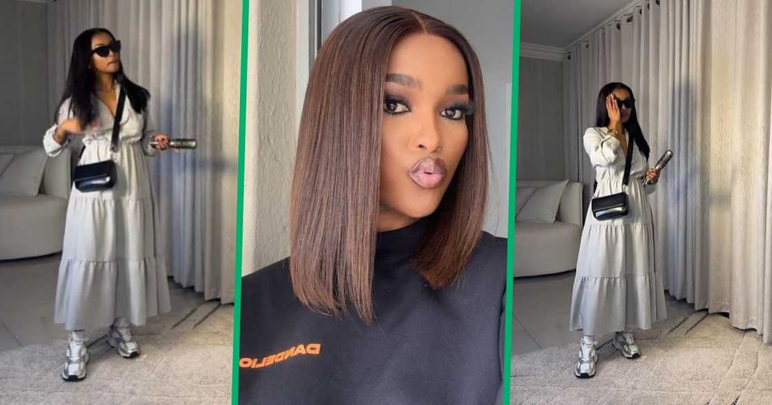 Angel Ntuli rocks a trendy outfit on a budget Angel Ntuli rocks a trendy outfit on a budget