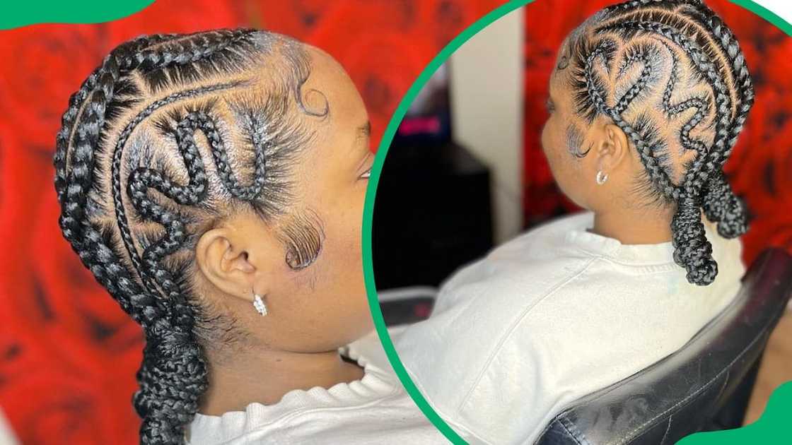 Tribal Braid with Curls Tribal Braid with Curls