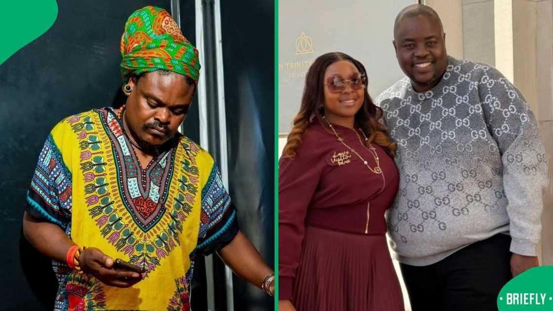 Rasta the Artist was spotted at Wicknell Chivayo and Lucy Muteke’s funeral Rasta the Artist was spotted at Wicknell Chivayo and Lucy Muteke’s funeral