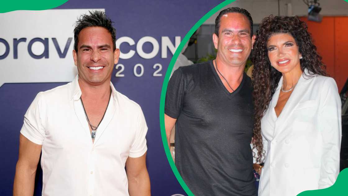 Luis Ruelas arriving for Bravo's BravoCon 2022 (L) and Luis Ruelas and Teresa Giudice are seen on July 9, 2024 in New York City (R) Luis Ruelas arriving for Bravo's BravoCon 2022 (L) and Luis Ruelas and Teresa Giudice are seen on July 9, 2024 in New York City (R)