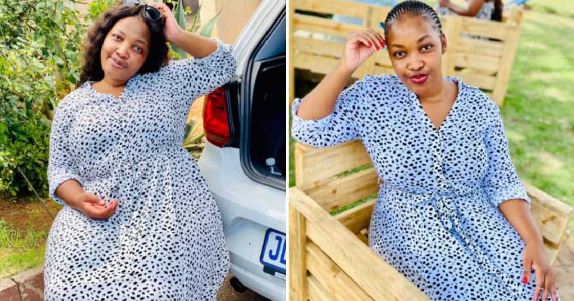 A lady who lost over 18kg posted about her body transformation online A lady who lost over 18kg posted about her body transformation online