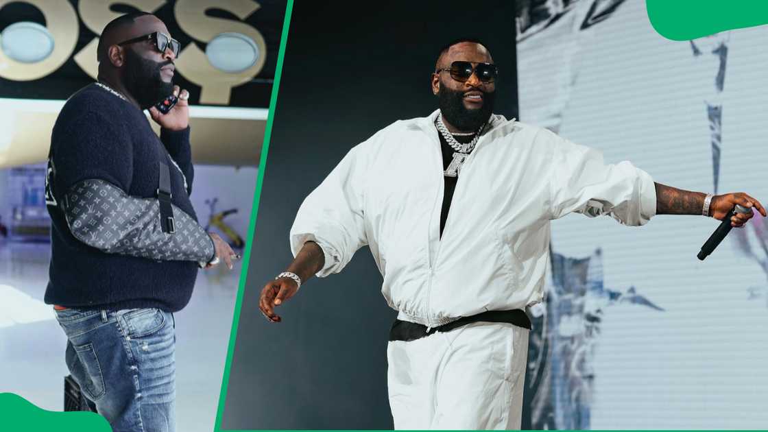 Rapper and businessman Rick Ross Rapper and businessman Rick Ross