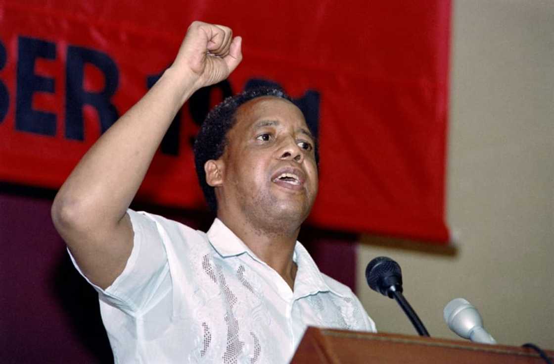 Anti-apartheid hero Chris Hani was gunned down outside his home in 1993