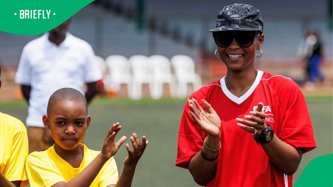 Amanda Dlamini serves as a FIFA ambassador after her playing days. Amanda Dlamini serves as a FIFA ambassador after her playing days.