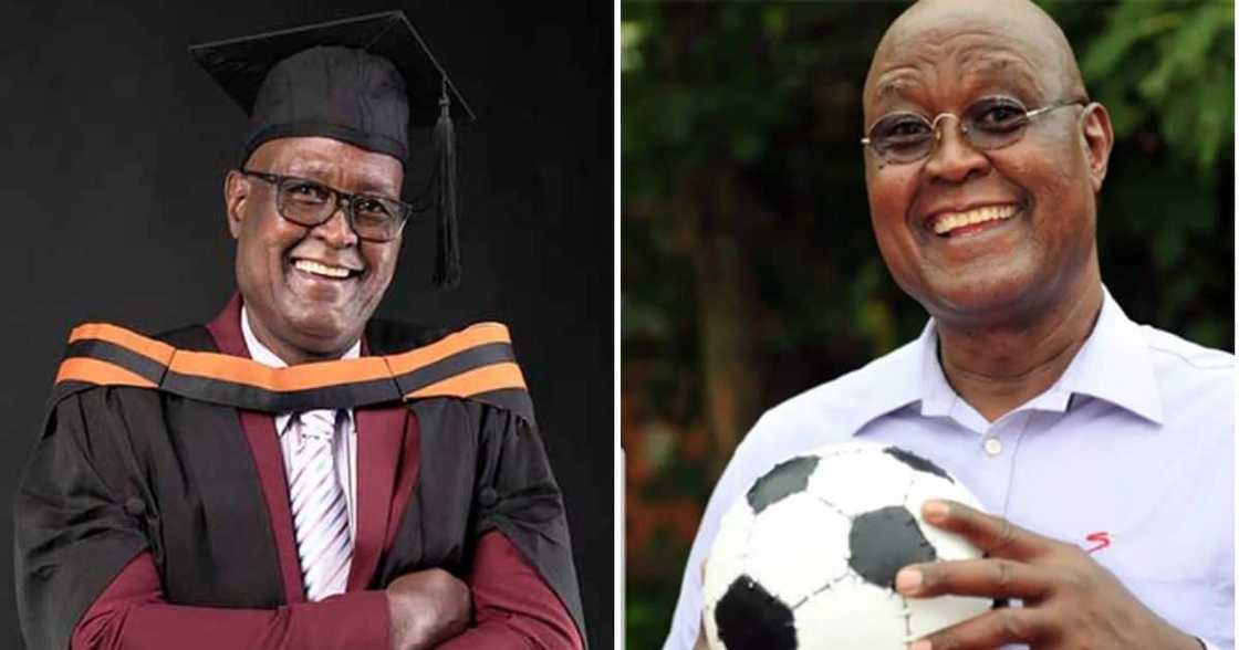Legendary broadcaster Zama Masondo has just qualified with a Master of Arts in African Languages from the University of South Africa. Image: @UNISA Legendary broadcaster Zama Masondo has just qualified with a Master of Arts in African Languages from the University of South Africa. Image: @UNISA
