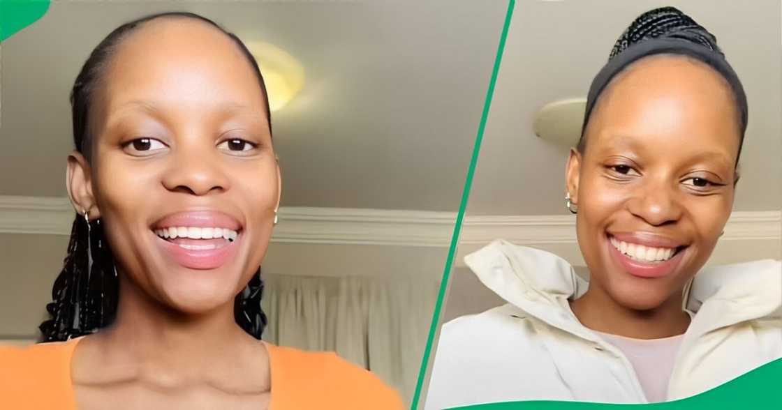 A TikTok video shows a woman unveiling her side hustle business. A TikTok video shows a woman unveiling her side hustle business.