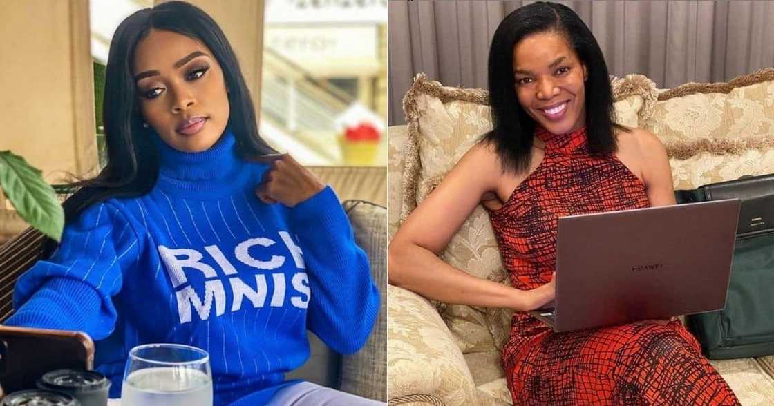 Thembi Seete, comforts, Connie Ferguson, she opens up, working with Shona Thembi Seete, comforts, Connie Ferguson, she opens up, working with Shona