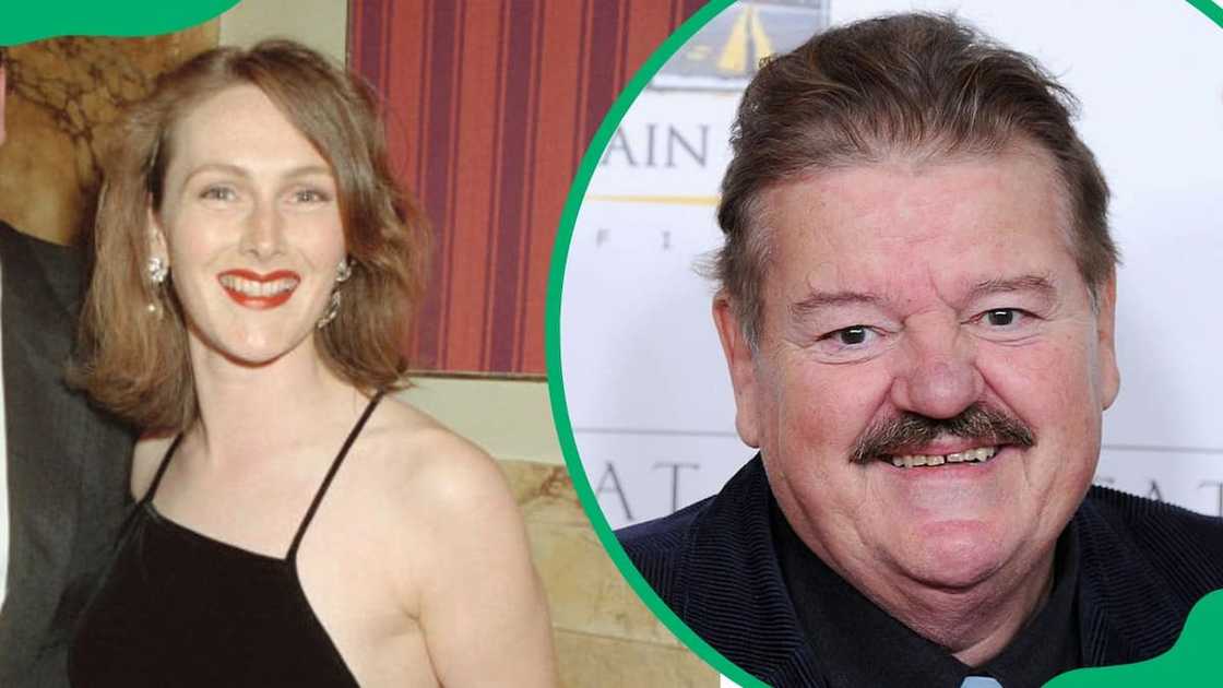 Rhona Gemmell and Robbie Coltrane Rhona Gemmell and Robbie Coltrane