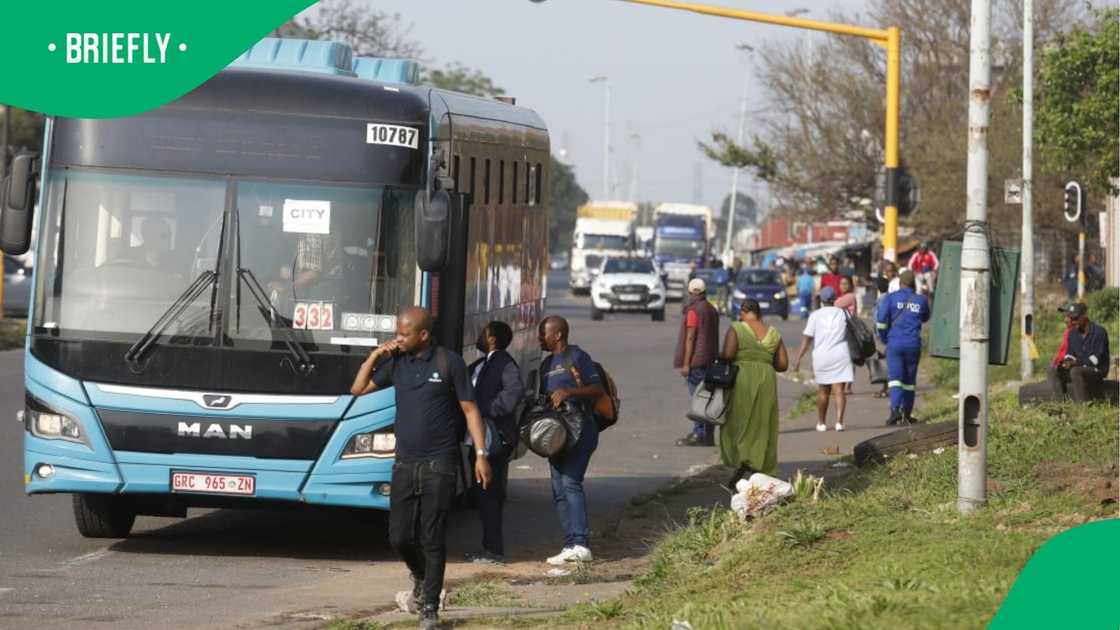 Commuters in Durban have been forced to find other means of transport Commuters in Durban have been forced to find other means of transport
