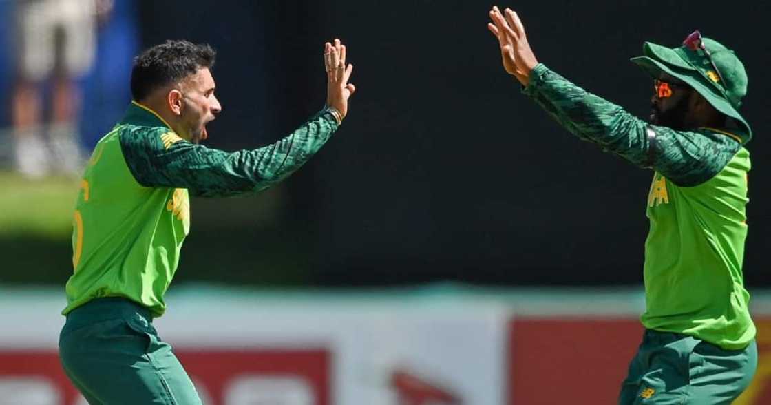 Proteas, Ireland, T20, Tabraiz Shamsi, bowling Proteas, Ireland, T20, Tabraiz Shamsi, bowling
