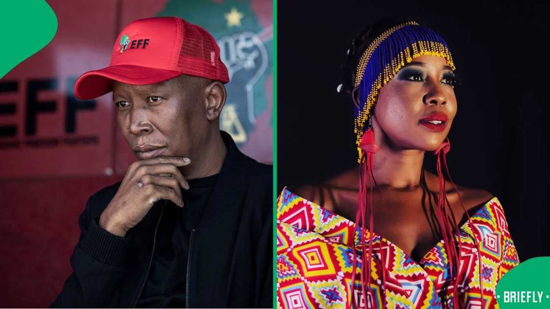 Ntsiki Mazwai reacts to Julius Malema's comments about General Mkhwanazi