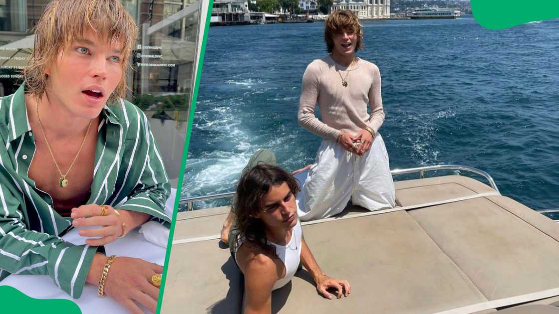 Jordan Barrett's ex partner is Fernando Casablancas Jordan Barrett's ex partner is Fernando Casablancas