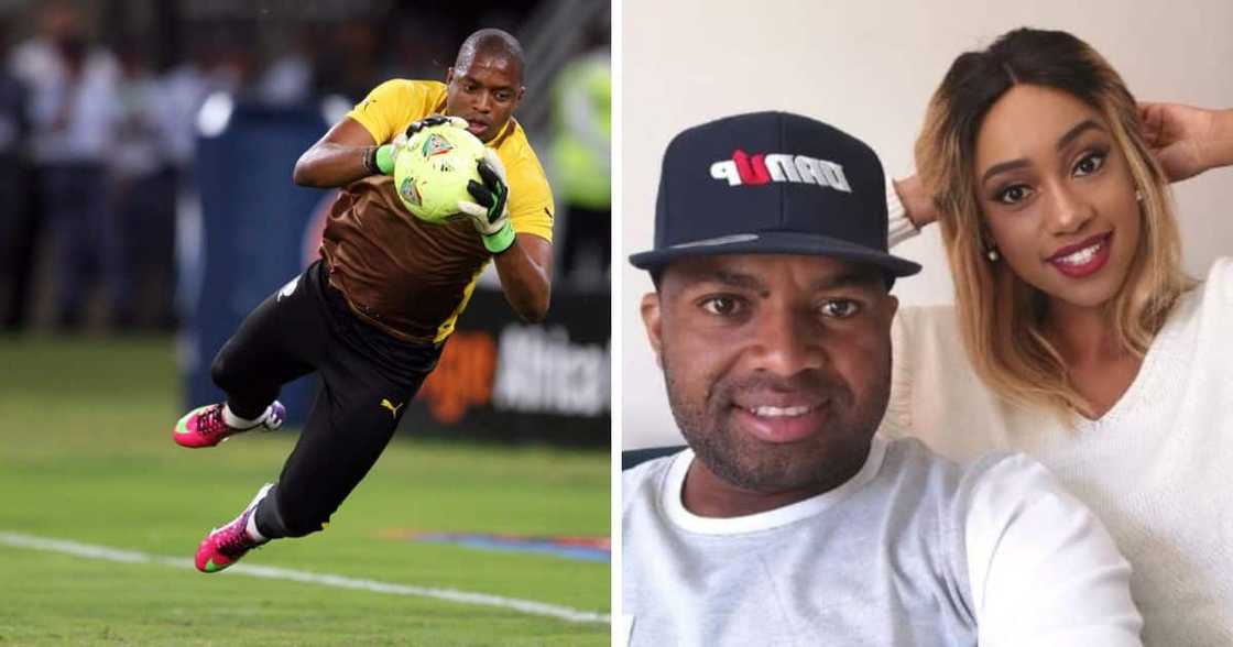 Itumeleng Khune & Sphelele Makhunga Itumeleng Khune & Sphelele Makhunga