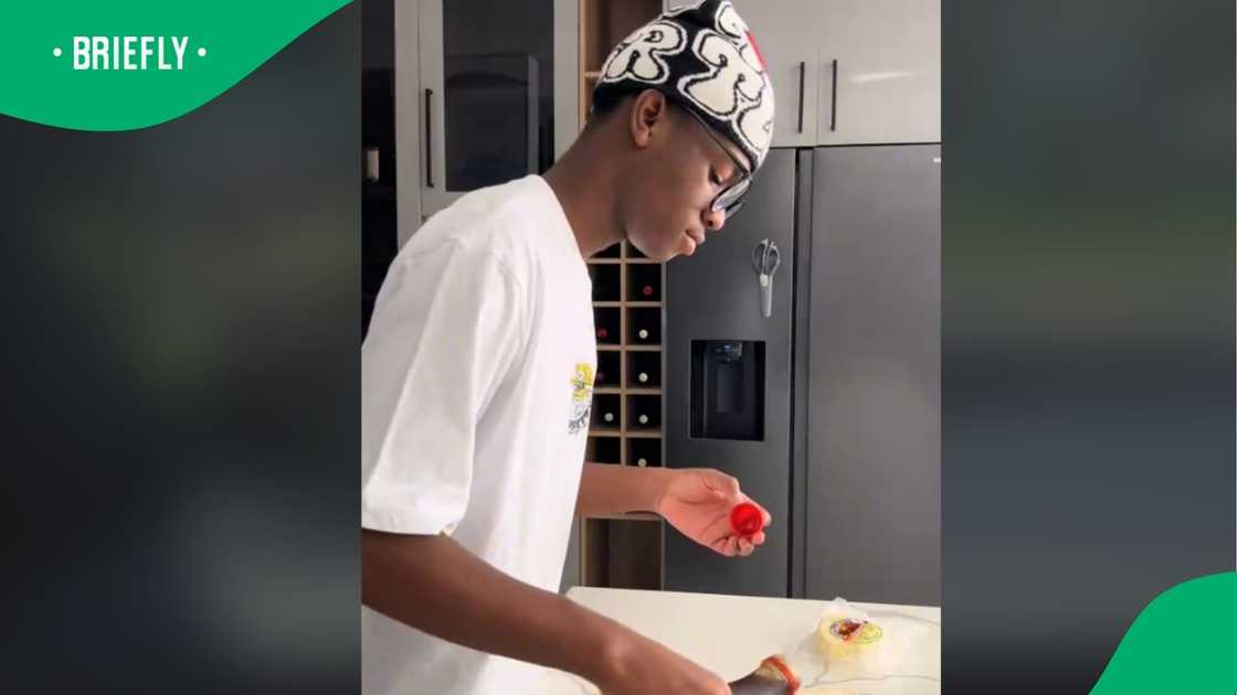 A young man's post went viral. A young man's post went viral.