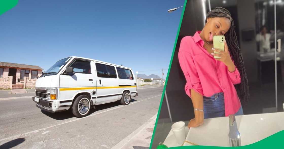 A Jonanneburg woman had to walk to work after a drunk taxi driver put her life at risk.