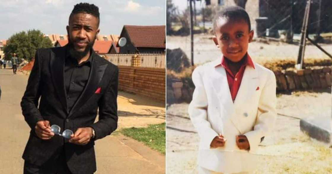 Man Shares, Then & Now, Pic of Himself, Cleaning, Up Nicely Man Shares, Then & Now, Pic of Himself, Cleaning, Up Nicely