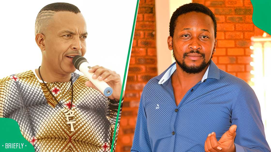 Fans saw Marothi Maphuthuma and Alfred Magongwa behind-the-scenes Fans saw Marothi Maphuthuma and Alfred Magongwa behind-the-scenes