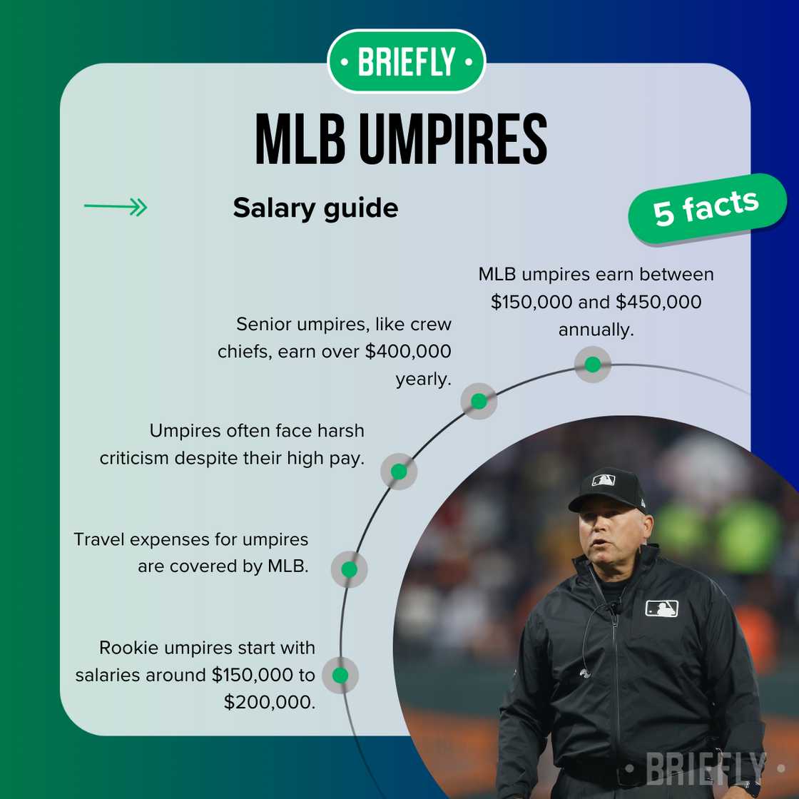 Facts about MLB umpires