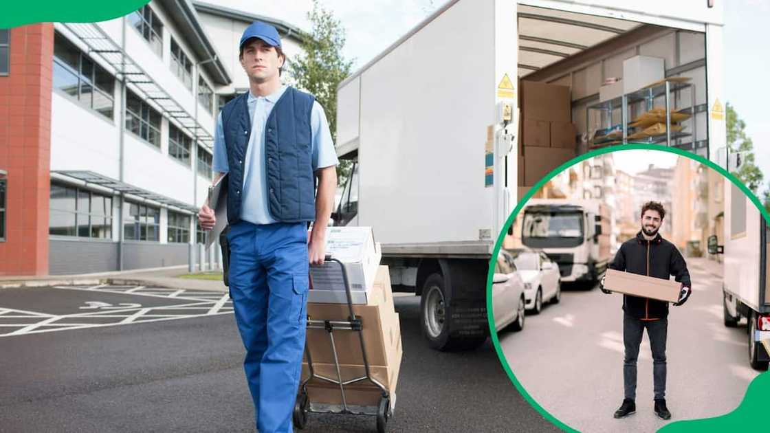Takealot driver in South Africa Takealot driver in South Africa