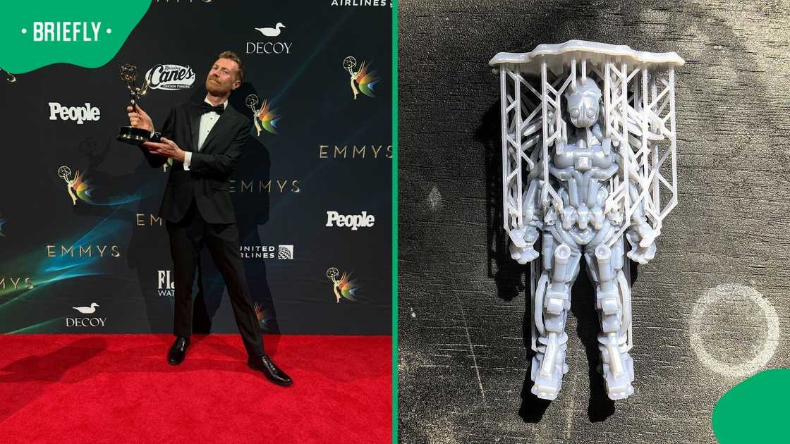 The award went to Uncanny Alley: A New Day, a live immersive theatre production performed inside the VRChat virtual-reality platform The award went to Uncanny Alley: A New Day, a live immersive theatre production performed inside the VRChat virtual-reality platform